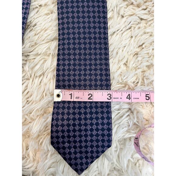 Bruno Marchesi Tie Purple Patterned - Picture 6 of 6